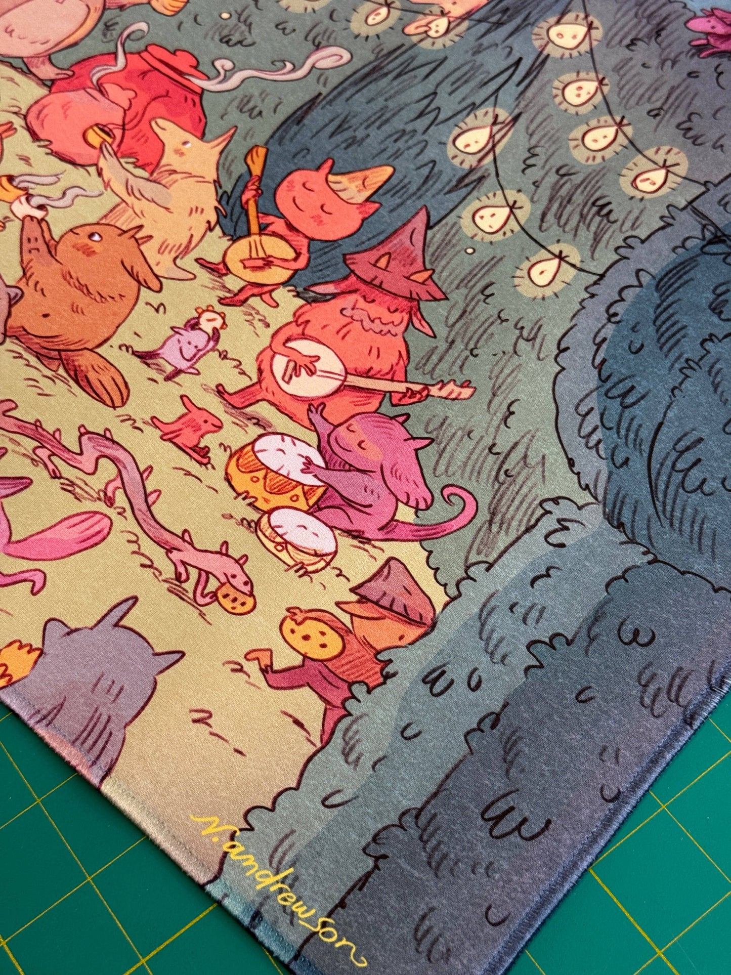 Maze's End Art Play-Mat