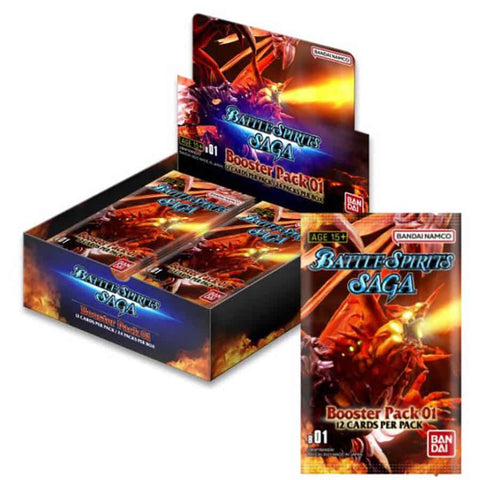 sale - Battle Spirits Saga Card Game: Set 01 Booster Box