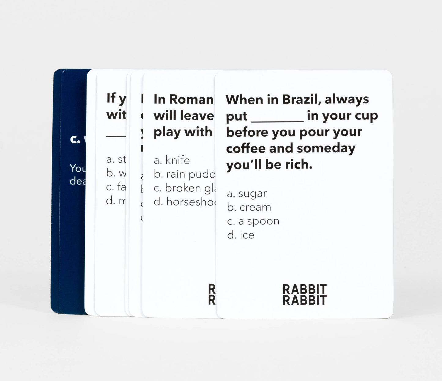 Rabbit Rabbit: A Game of Superstitions