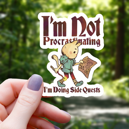 MGC 3" Vinyl Sticker | Side Quests