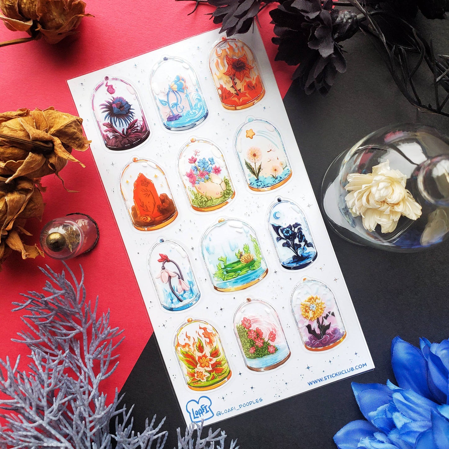 Sticker Sheet | Enchanted Flowers