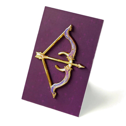 NVD Celestial Armory Enamel Pin | Lunar Bow