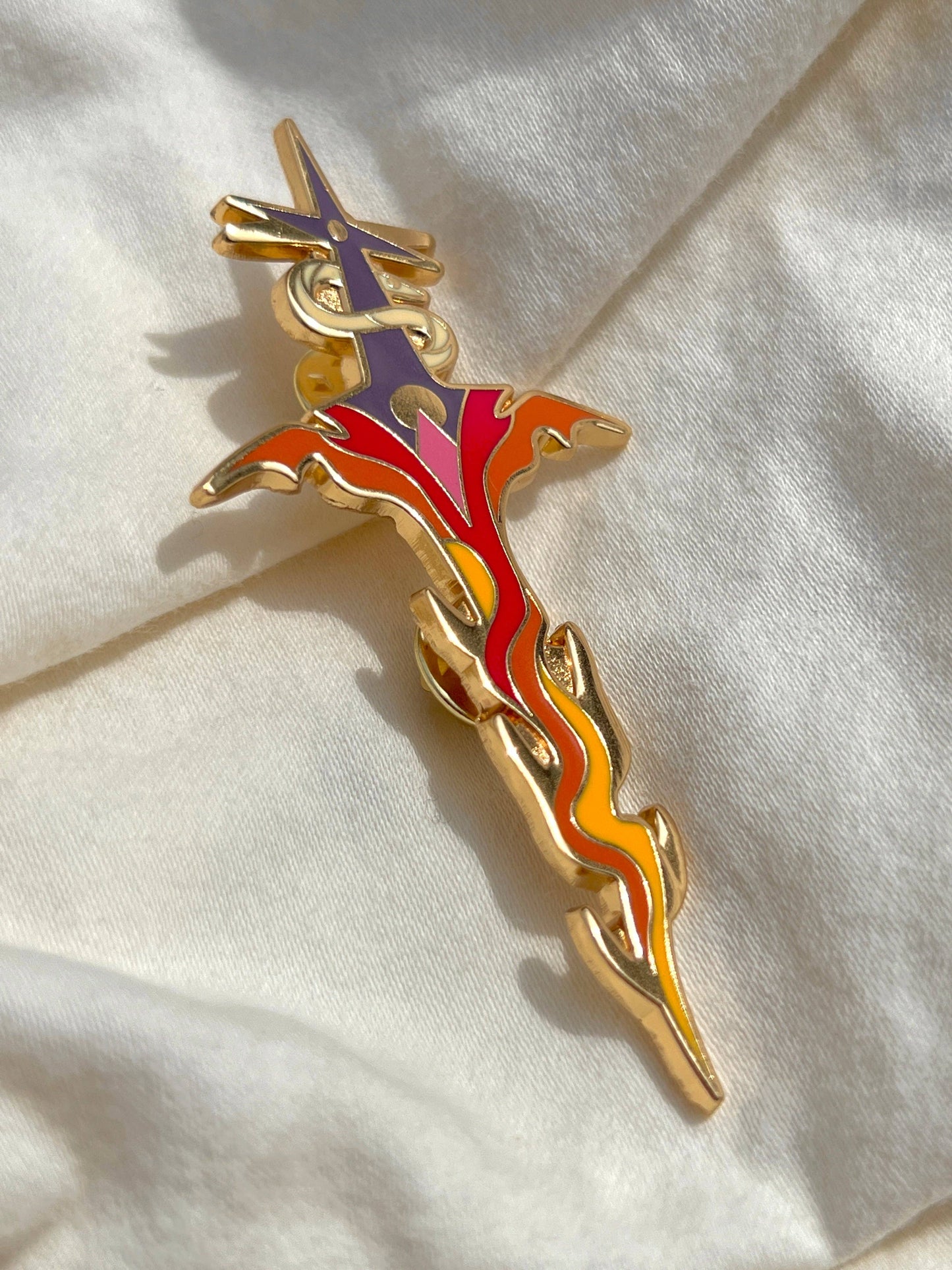 Enamel Pin | Dragon Sword