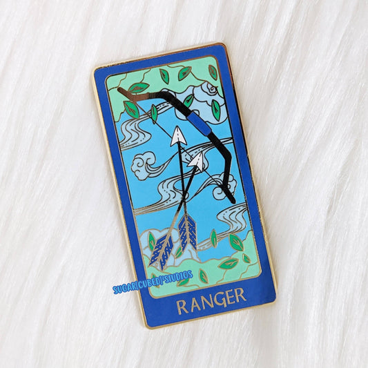 D&D Class Tarot Enamel Pin Series | The Ranger