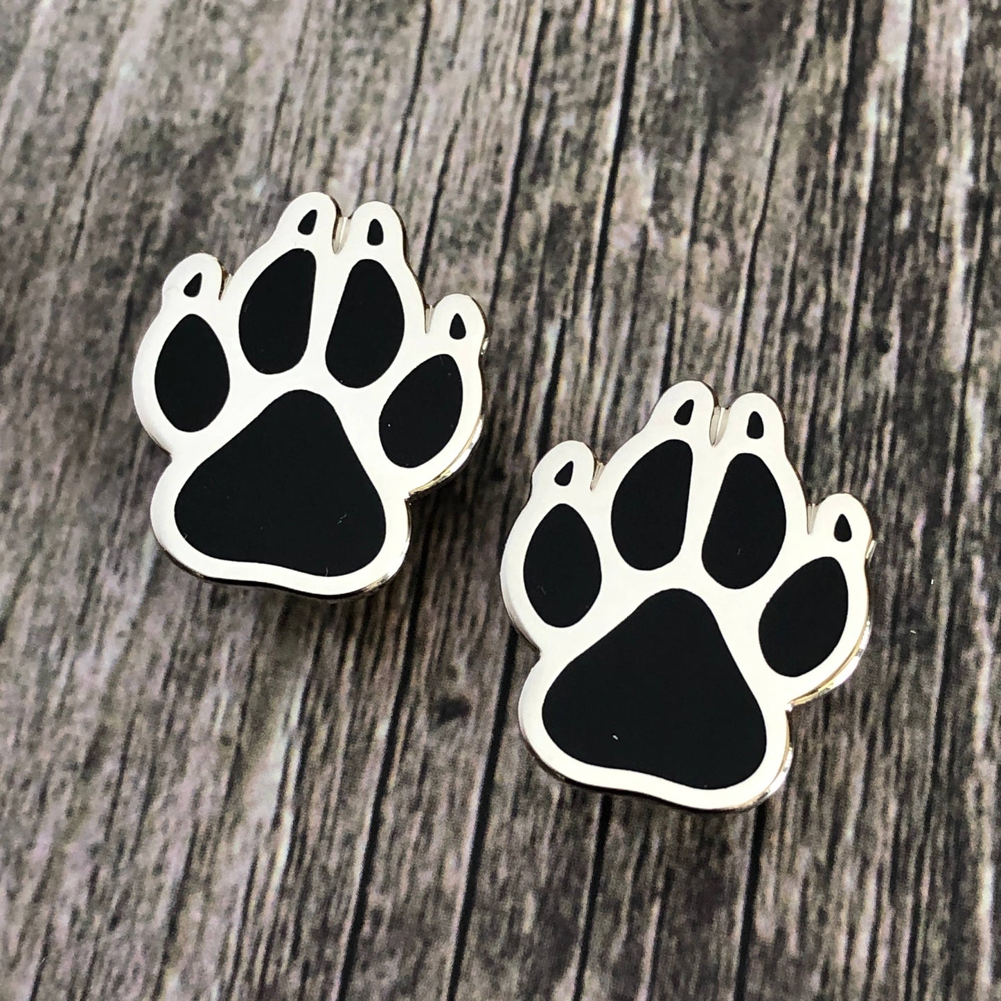 FCC Enamel Pin | Dog Paws