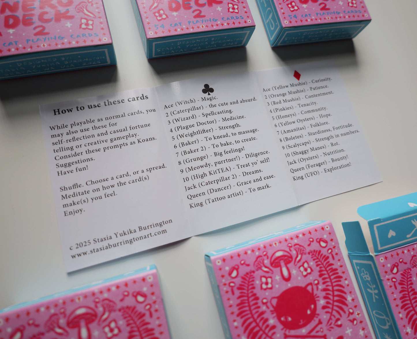 The Magic Neko Deck - Cat playing cards