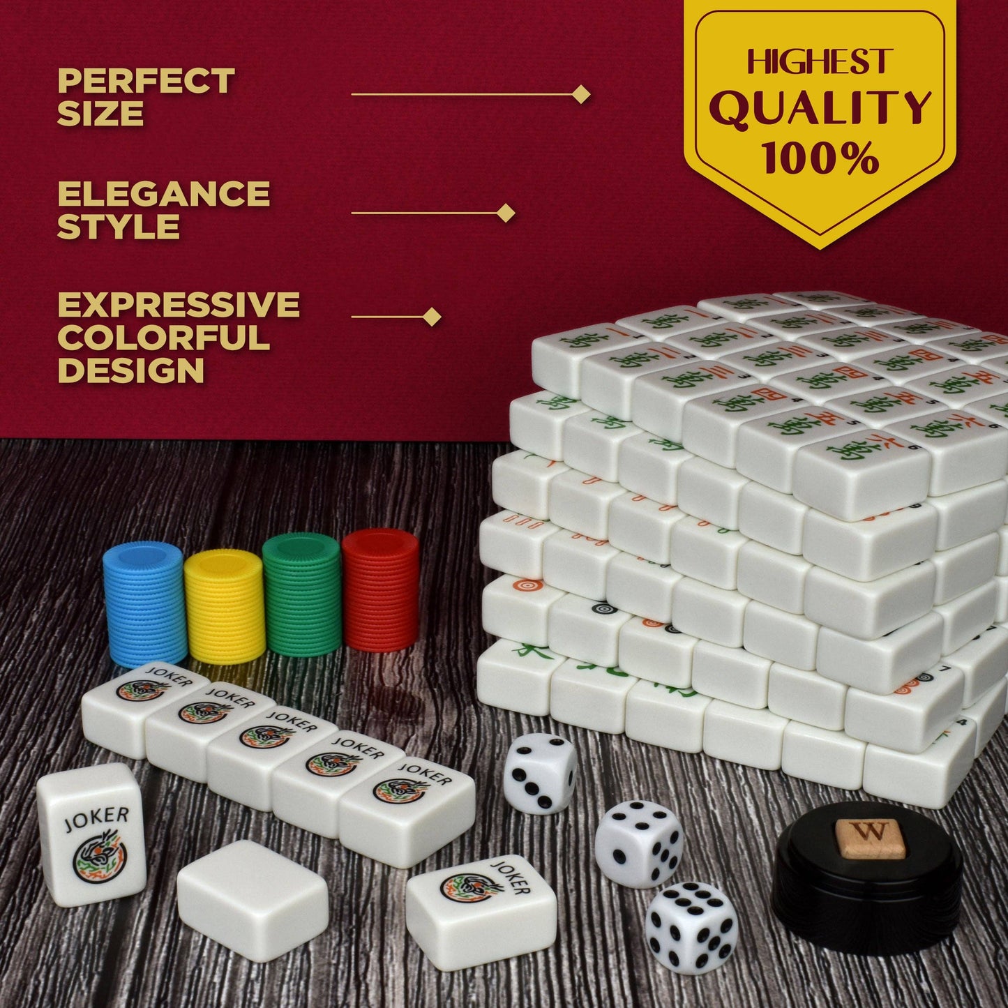 Mahjong Set (American Version)