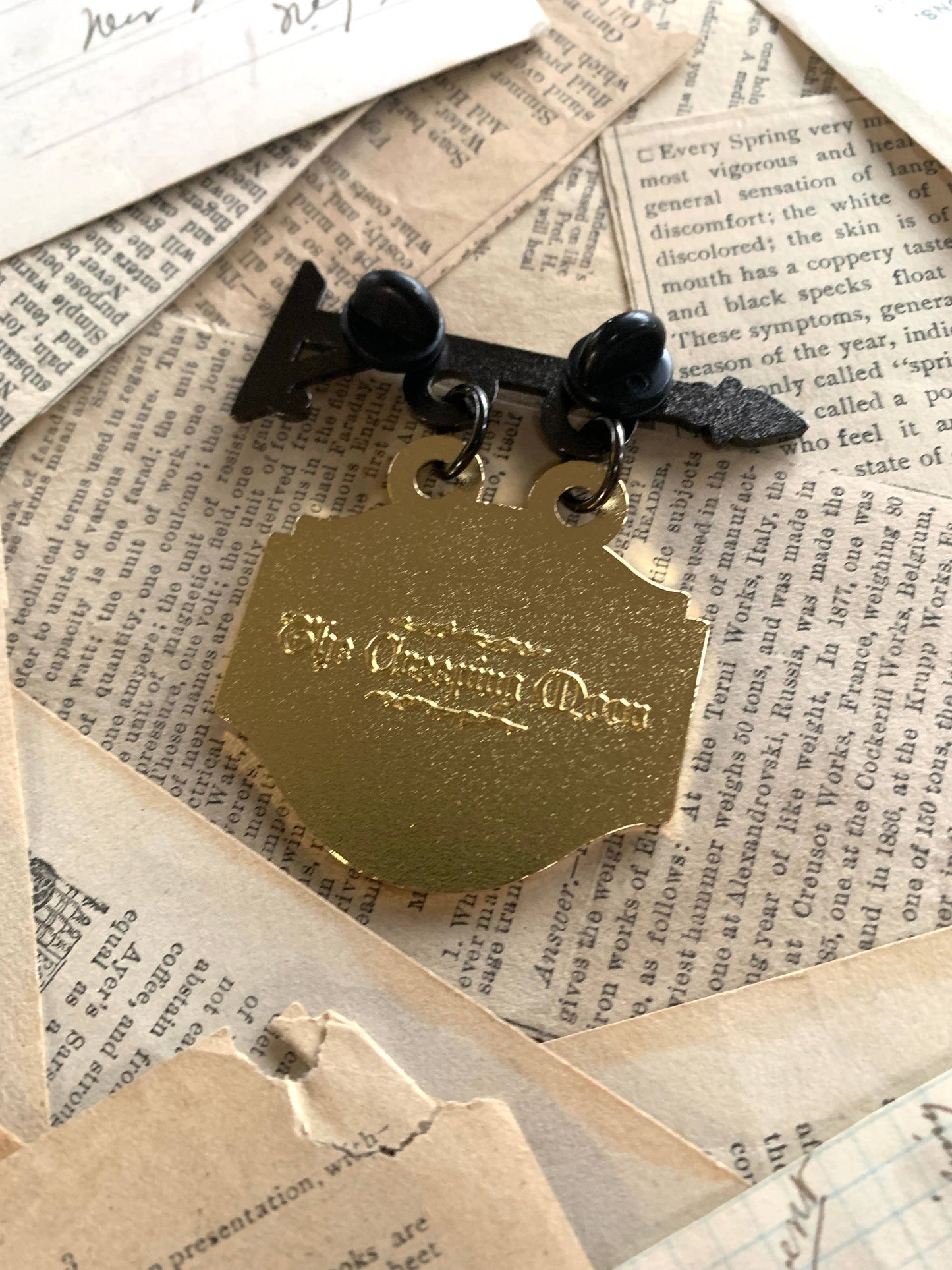 CM Enamel Pin | Apothecary Shop Sign