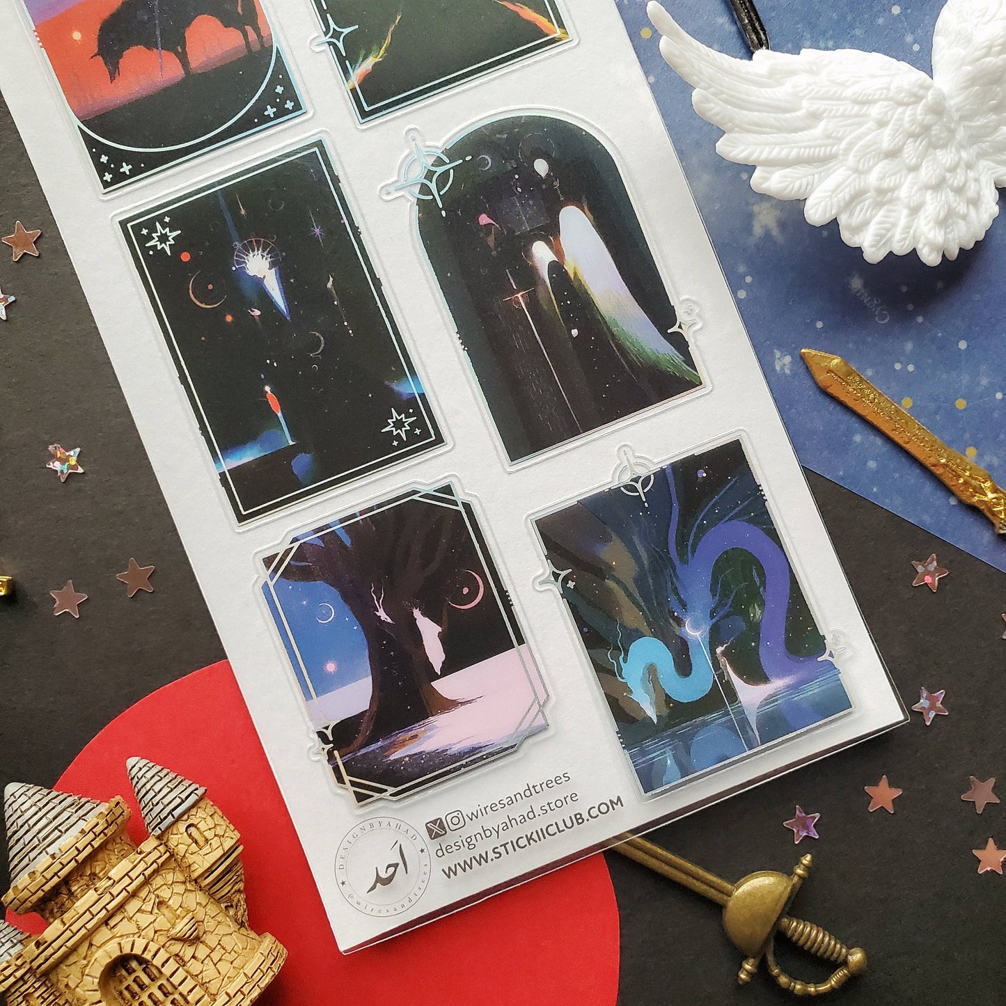 Sticker Sheet | Between Worlds