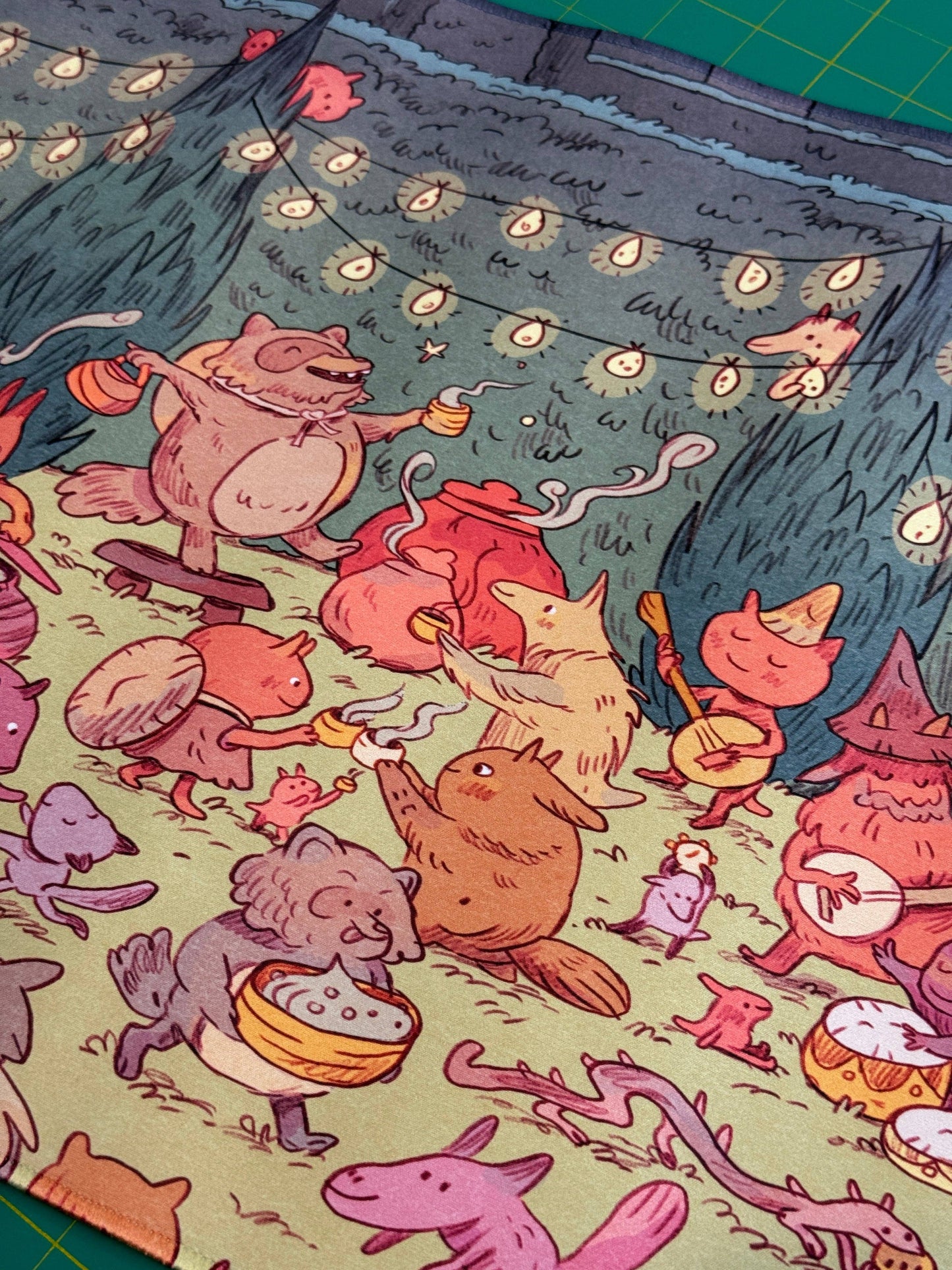 Maze's End Art Play-Mat