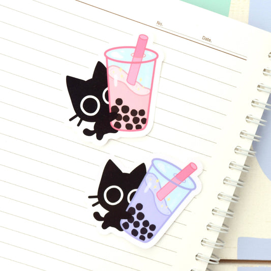 Sticker | Brown Sugar Boba Cat