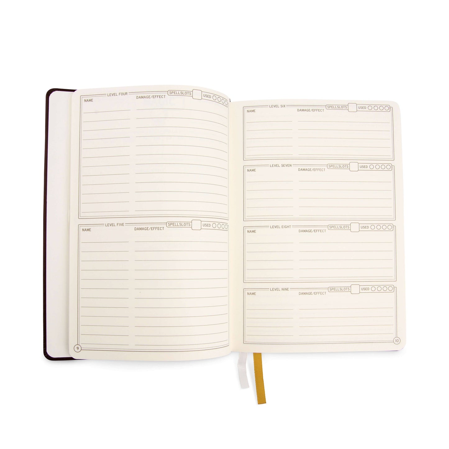 D&D 5E Player Journal | Black