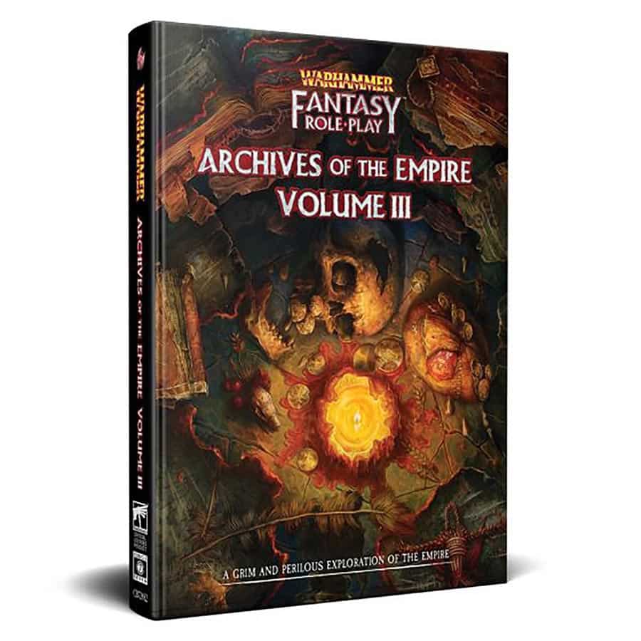 sale - WARHAMMER FANTASY ROLEPLAY (4E): ARCHIVES OF THE EMPIRE (VOLUME THREE)