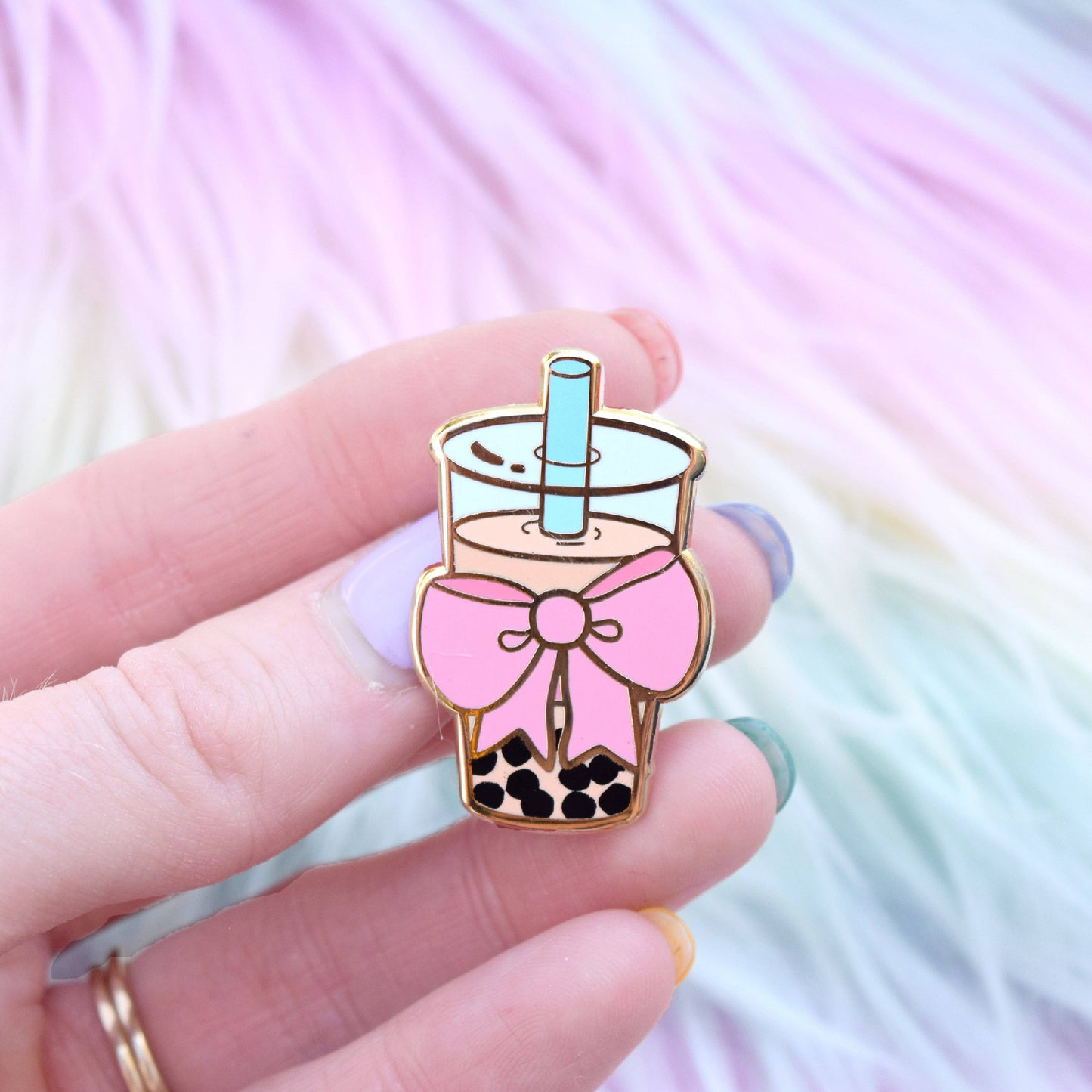 Enamel Pin | Brown Sugar Bow-ba