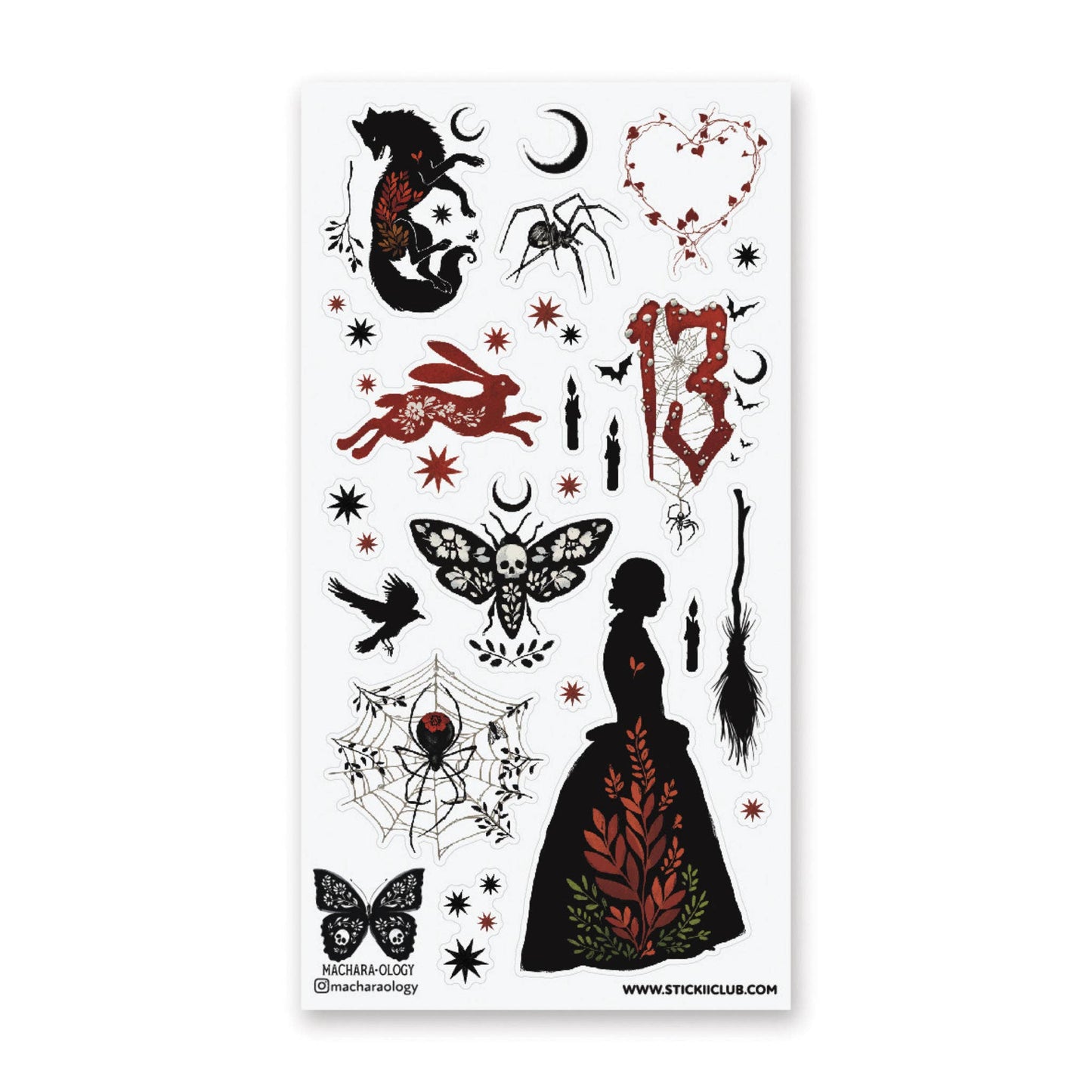 Sticker Sheet | Dark Fairytale