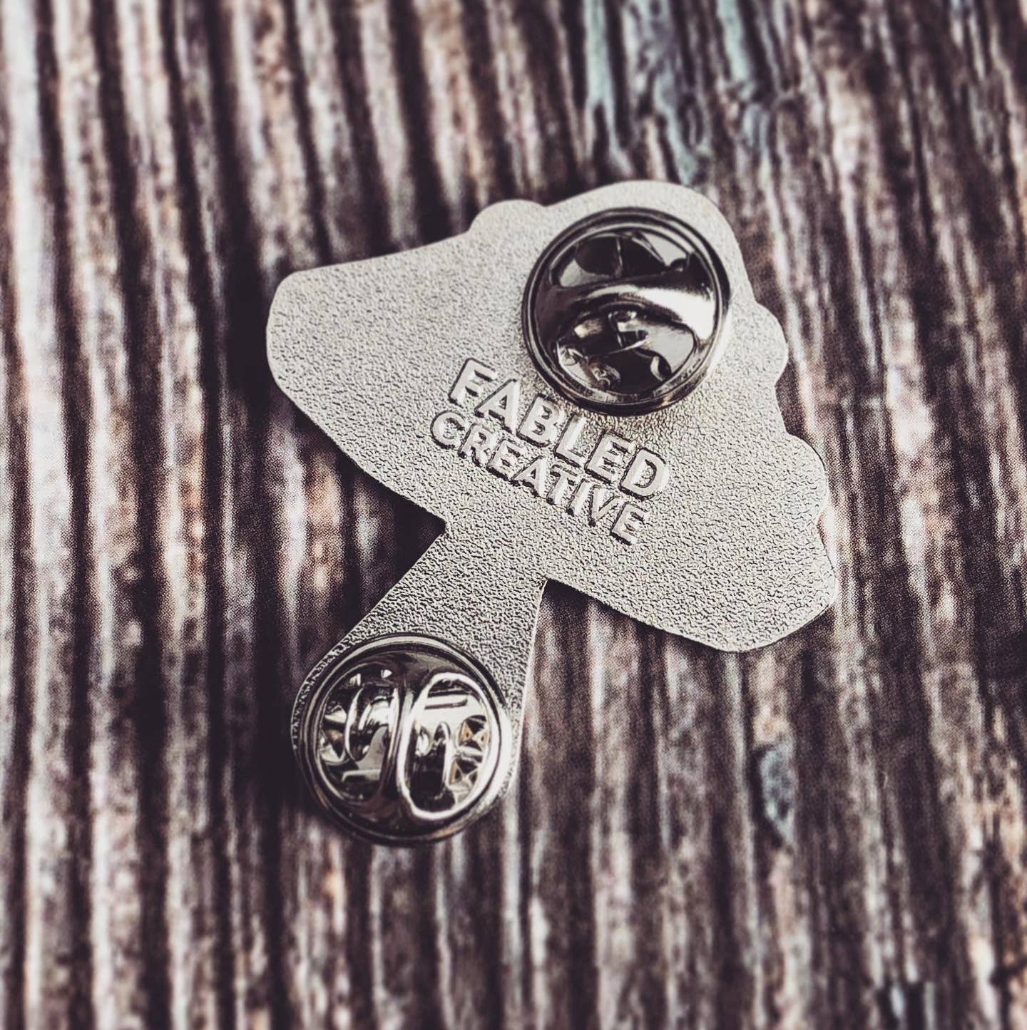 FCC Enamel Pin | The Magical Mushroom
