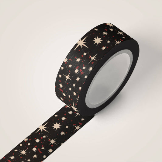 FCC Washi Tape | Peppermint Stars