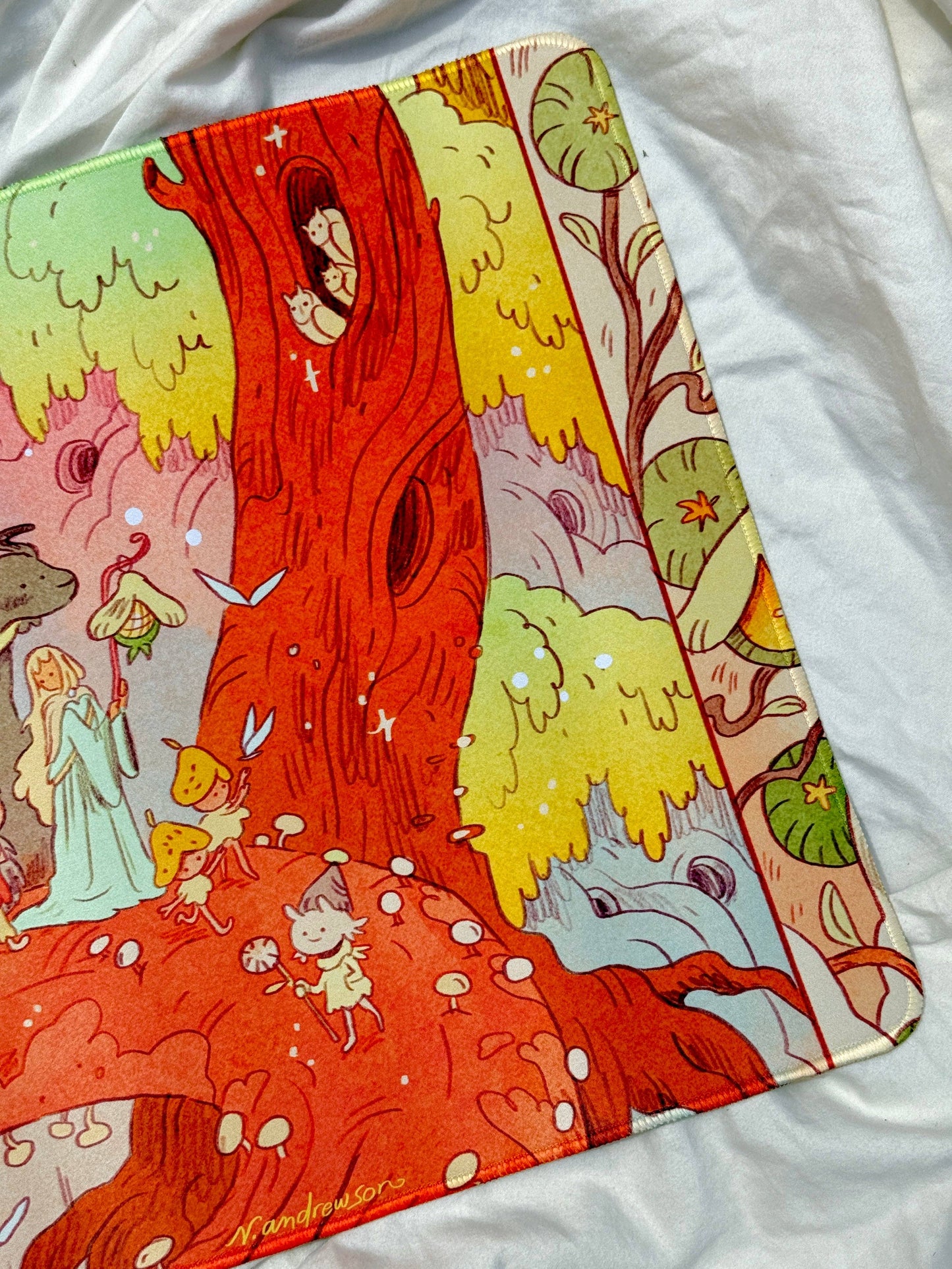 Waterfall Trail Art Play-mat
