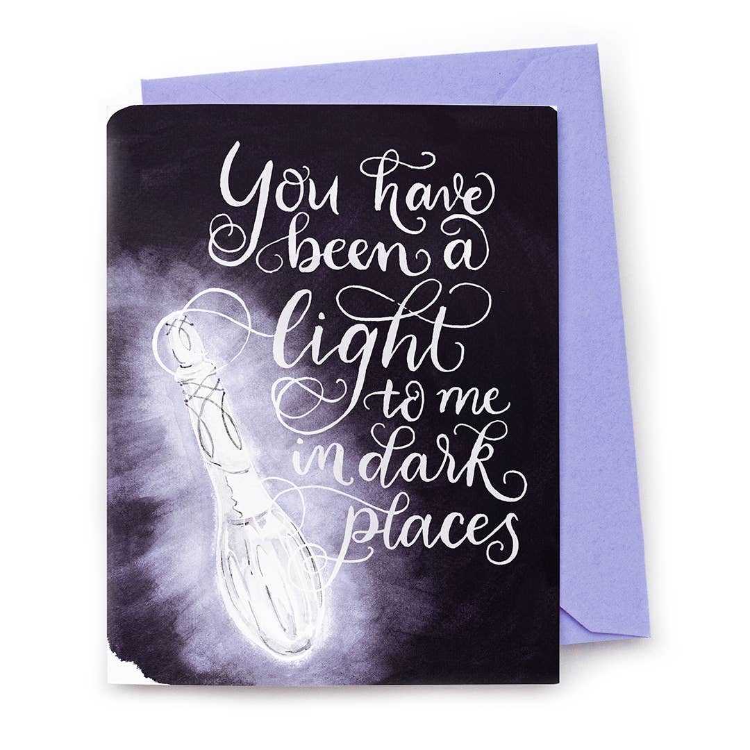 sale - Light in Dark Places Card — LOTR Appreciation Card