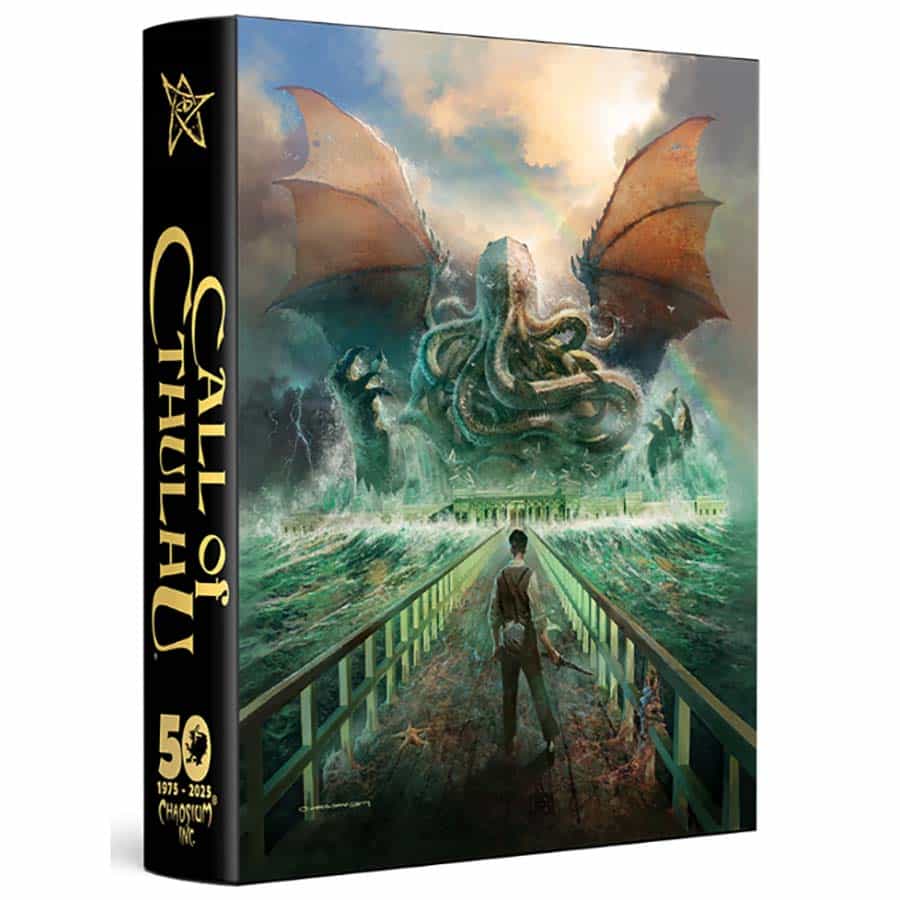 CALL OF CTHULHU RPG: CHAOSIUM'S 50TH ANNIVERSARY SLIPCASE