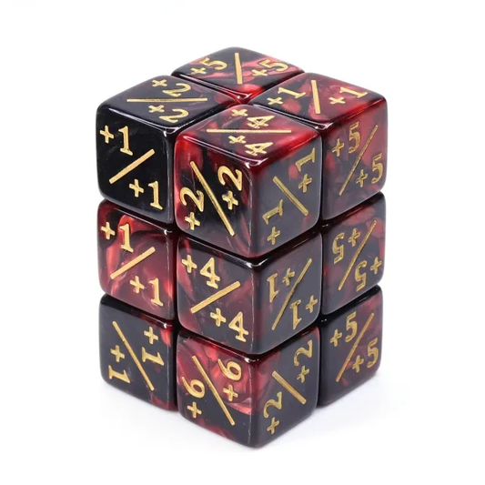 HD MTG 12D6 Positive Counter Dice Set | Sanguine