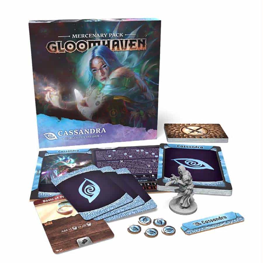 GLOOMHAVEN: 2025 MERCENARY PACKS: CASSANDRA THE FORGOTTEN DIVINER
