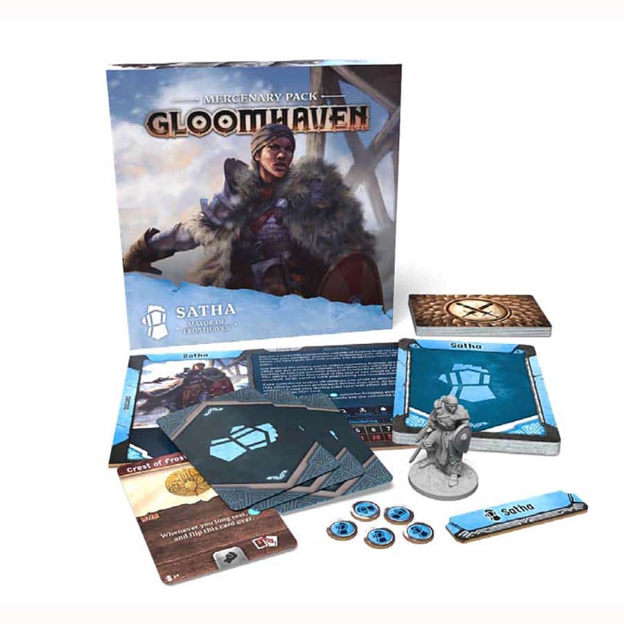 GLOOMHAVEN: 2025 MERCENARY PACKS: SATHA THE MAYOR OF FROSTHAVEN