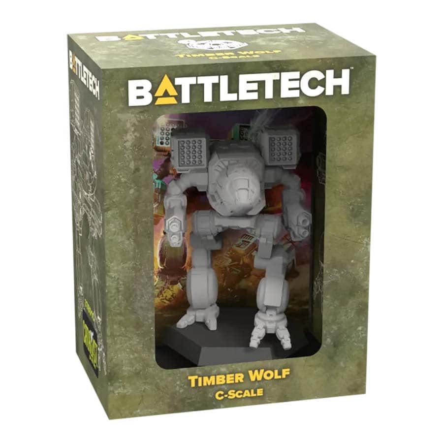 BATTLETECH: TIMBER WOLF (C-SCALE MINIATURE)
