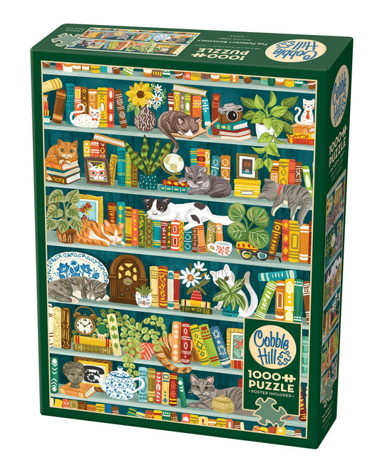 The Purrfect Bookshelf | 1000pc Puzzle