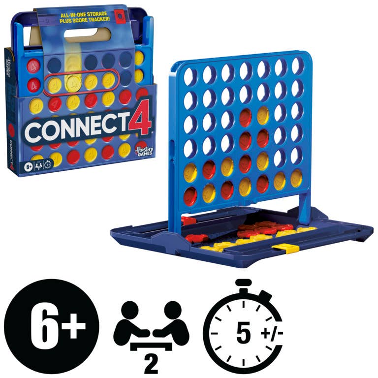 Official Hasbro Games Connect 4 Game (2025)