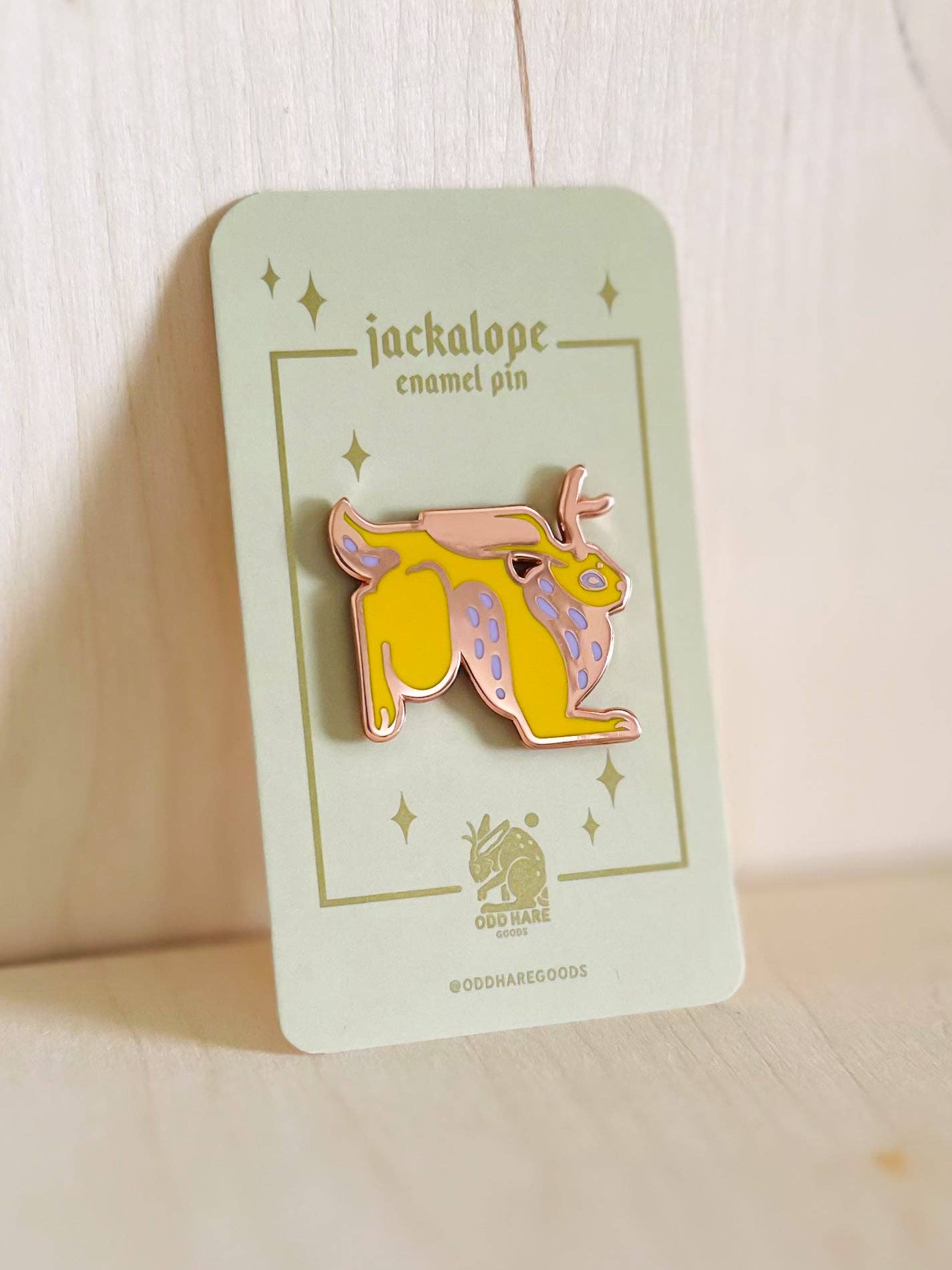 OHG Enamel Pin | Jackalope