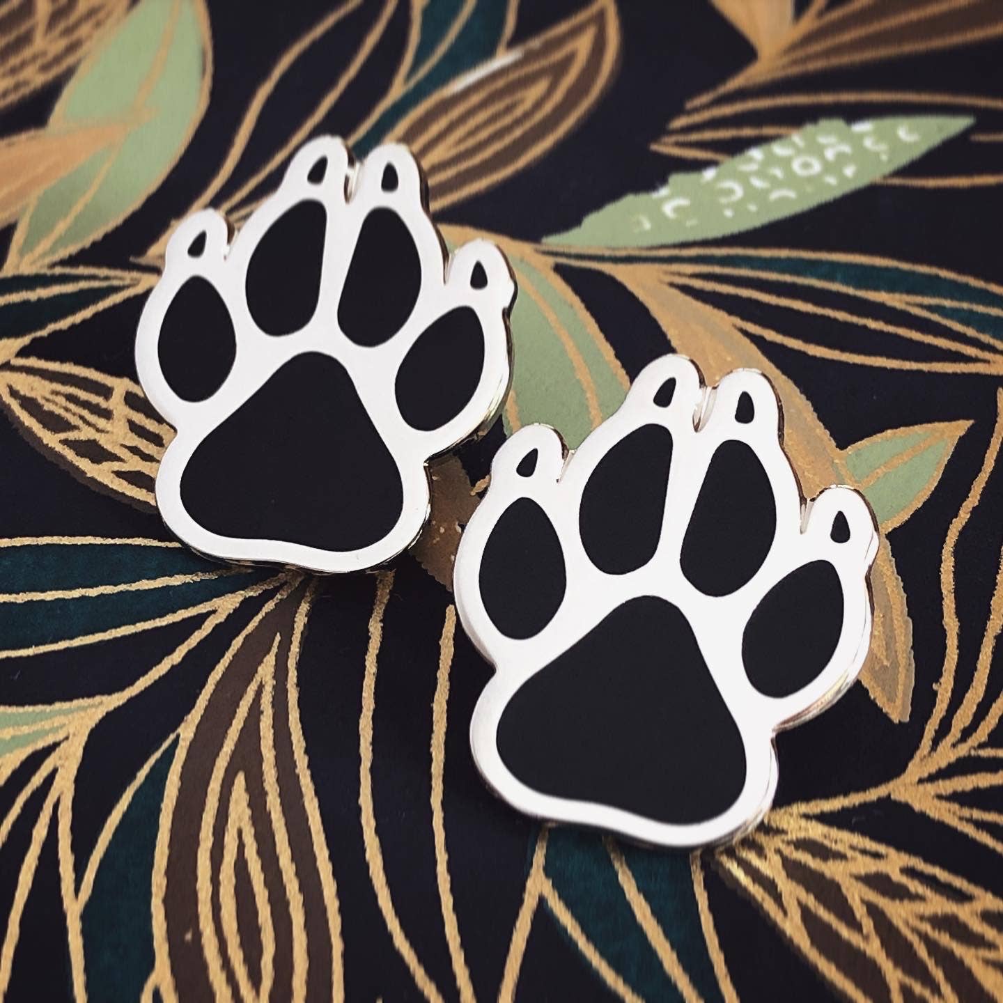 FCC Enamel Pin | Dog Paws
