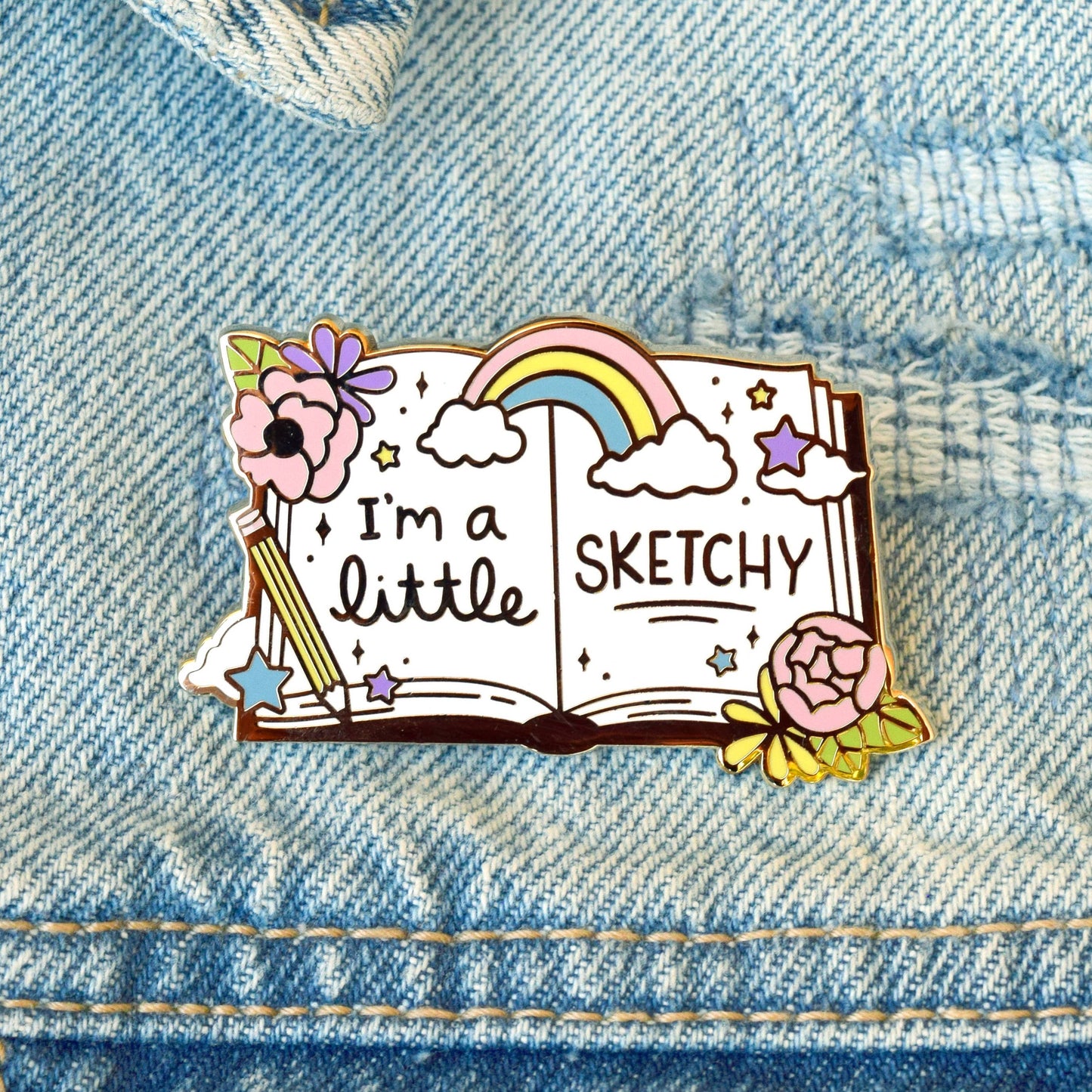 Enamel Pin | Sketchy