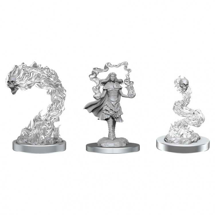 D&D Nolzur's Dark Spellcaster & Flameskulls W21 [WZK90650]