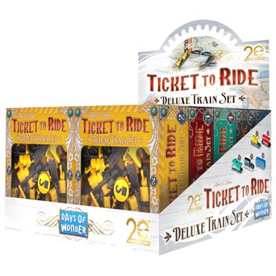Ticket To Ride: 20th Anniversary Deluxe Train Set: Red