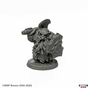Bones USA: Dark Dwarf Cleaver [Reaper 30081]