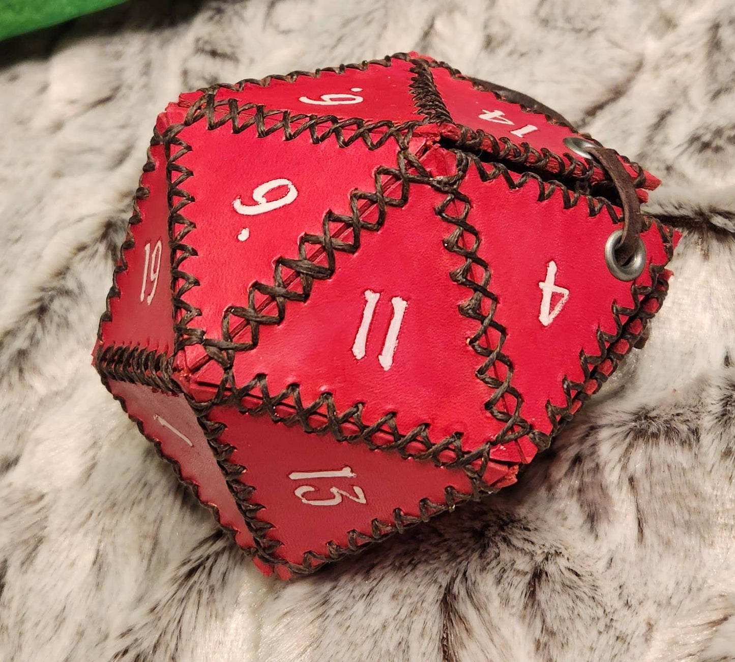 Leather Dice Pouch | D20