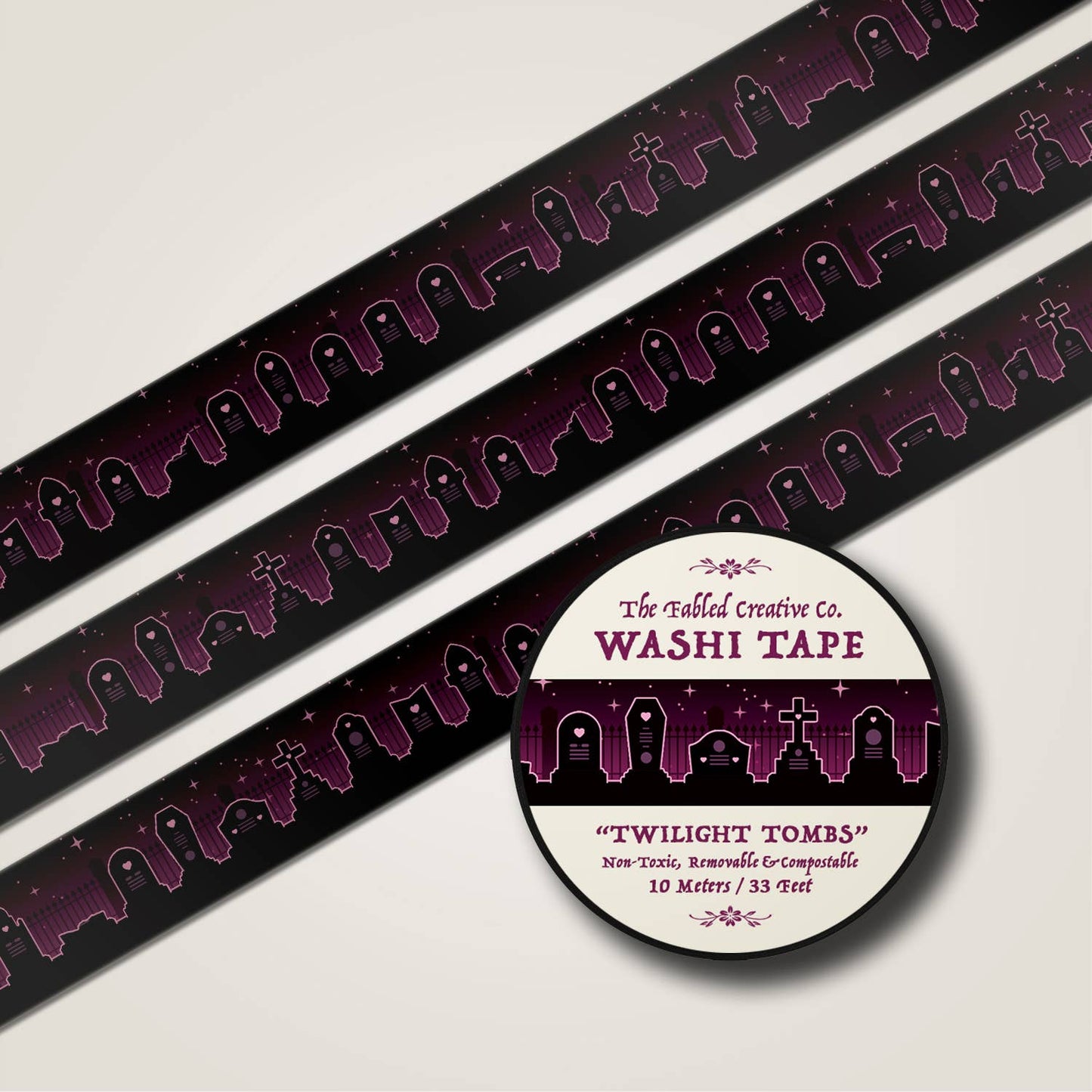 FCC Washi Tape | Twilight Tombs