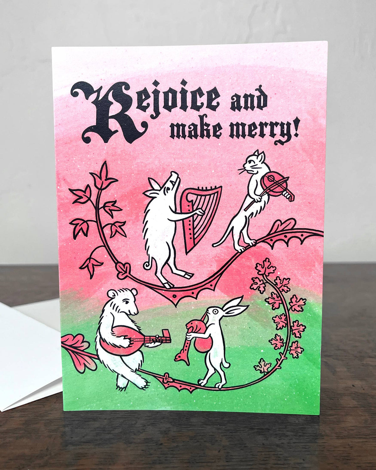 RK Birthday Card | Rejoice and Make Merry
