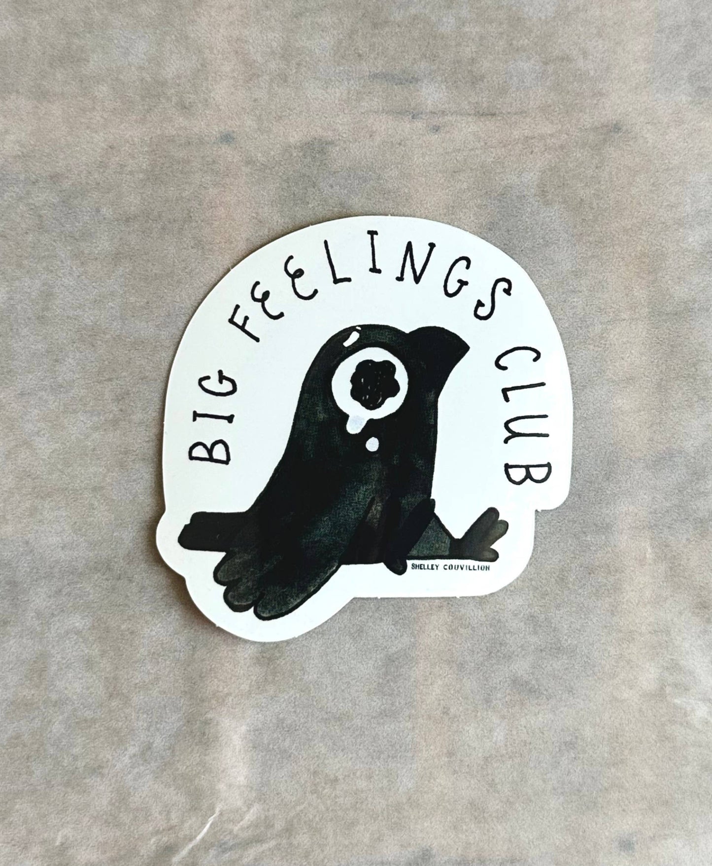 SC Vinyl Sticker | Big Feelings Club
