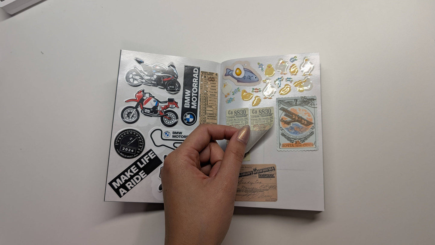 A6 Reusable Sticker Book