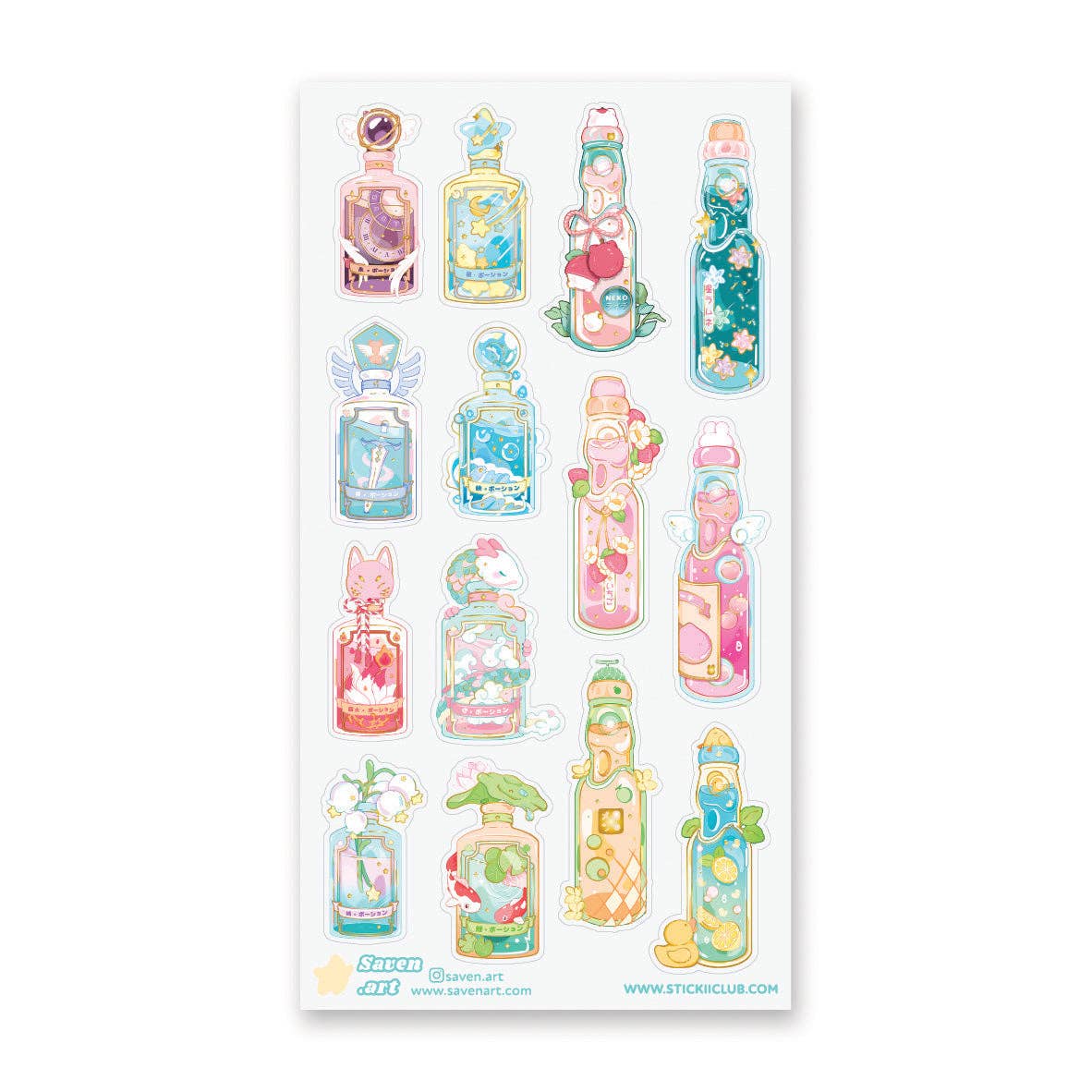 Sticker Sheet | Enchanting Elixirs