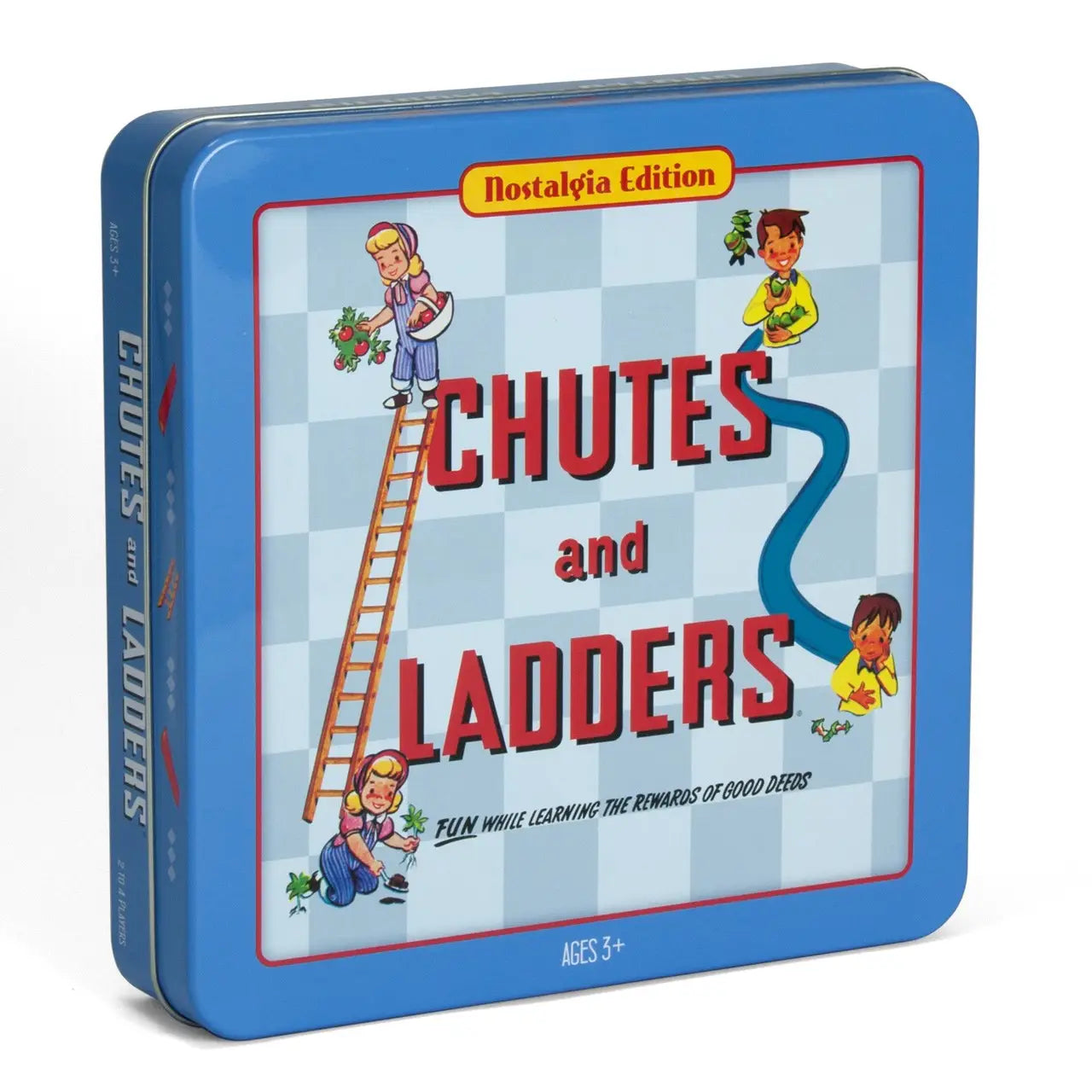 sale - WS Game Company Chutes and Ladders Nostalgia Tin