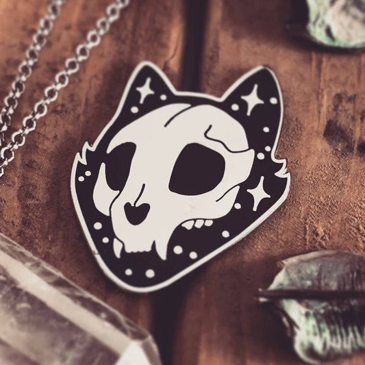 FCC Enamel Pin | Cosmic Cat