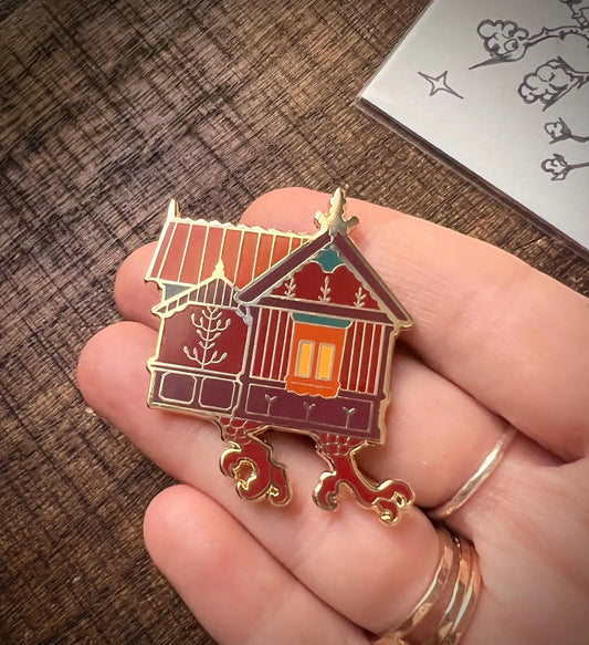 WD Enamel Pin | Baba Yaga House