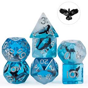 UD Creature Inclusion Standard Dice Set | Raven