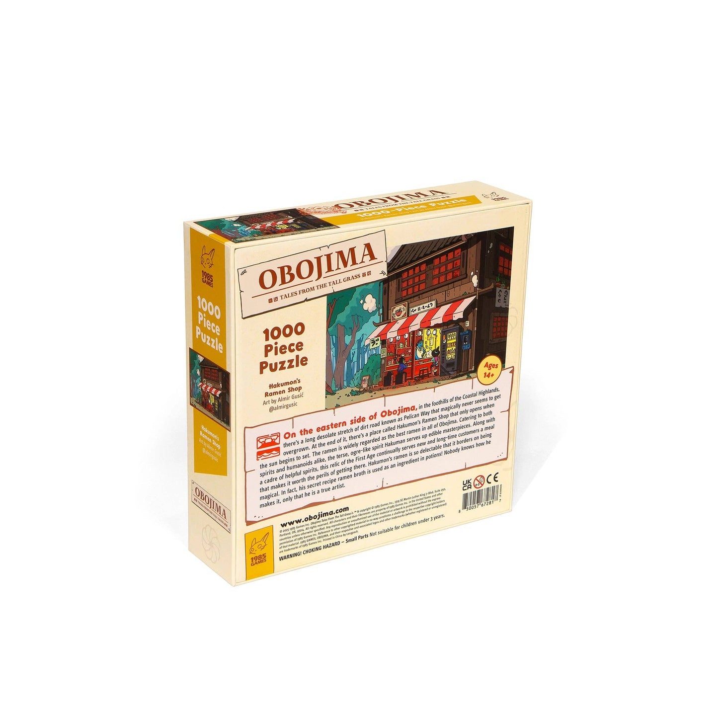 Obojima 1000-Piece Puzzle: Hakumon's Ramen Shop