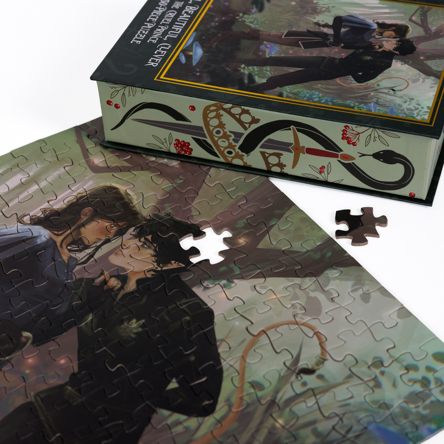 Book Keepsake Puzzle | The Novels of Elfhame