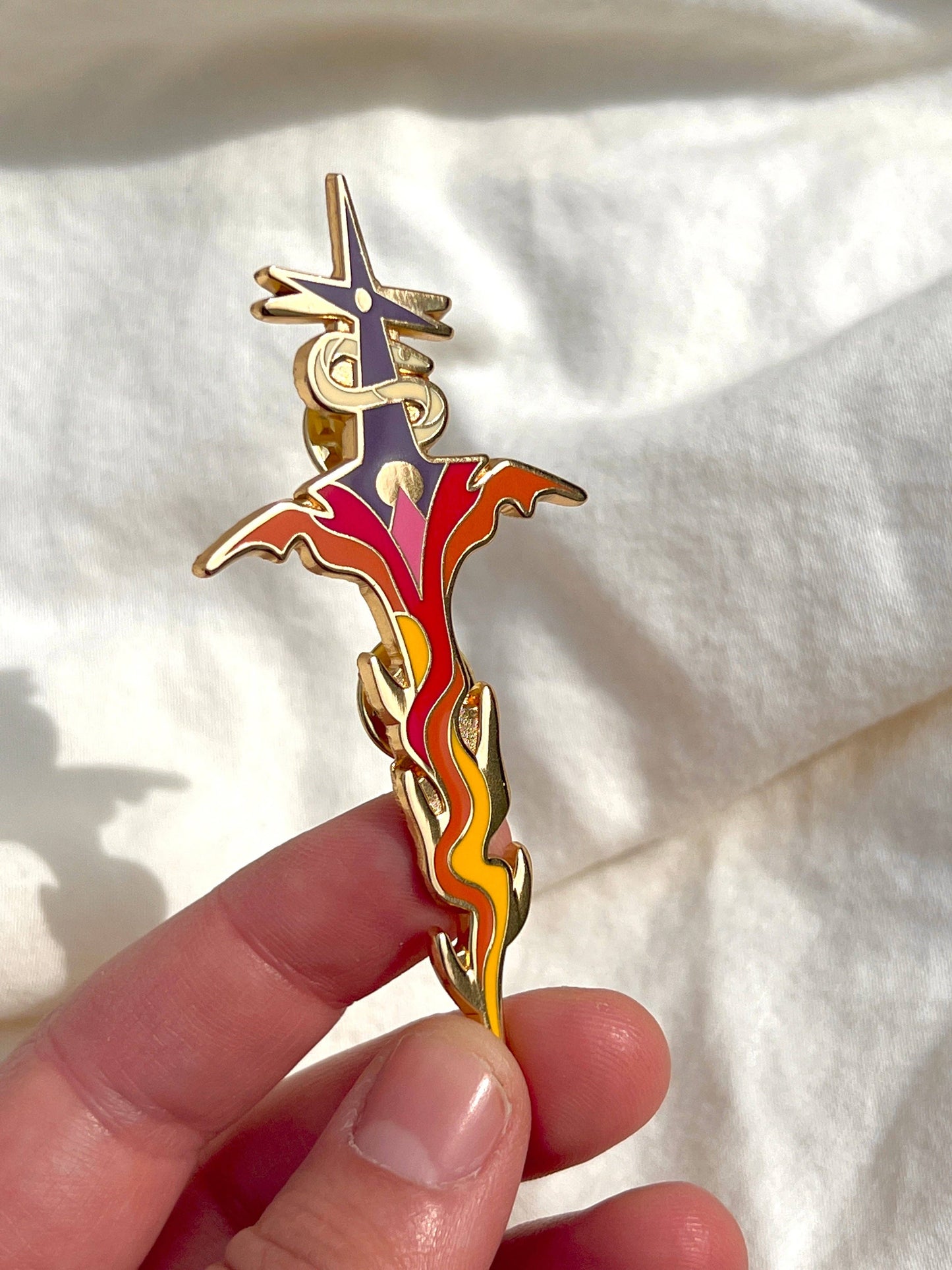 Enamel Pin | Dragon Sword