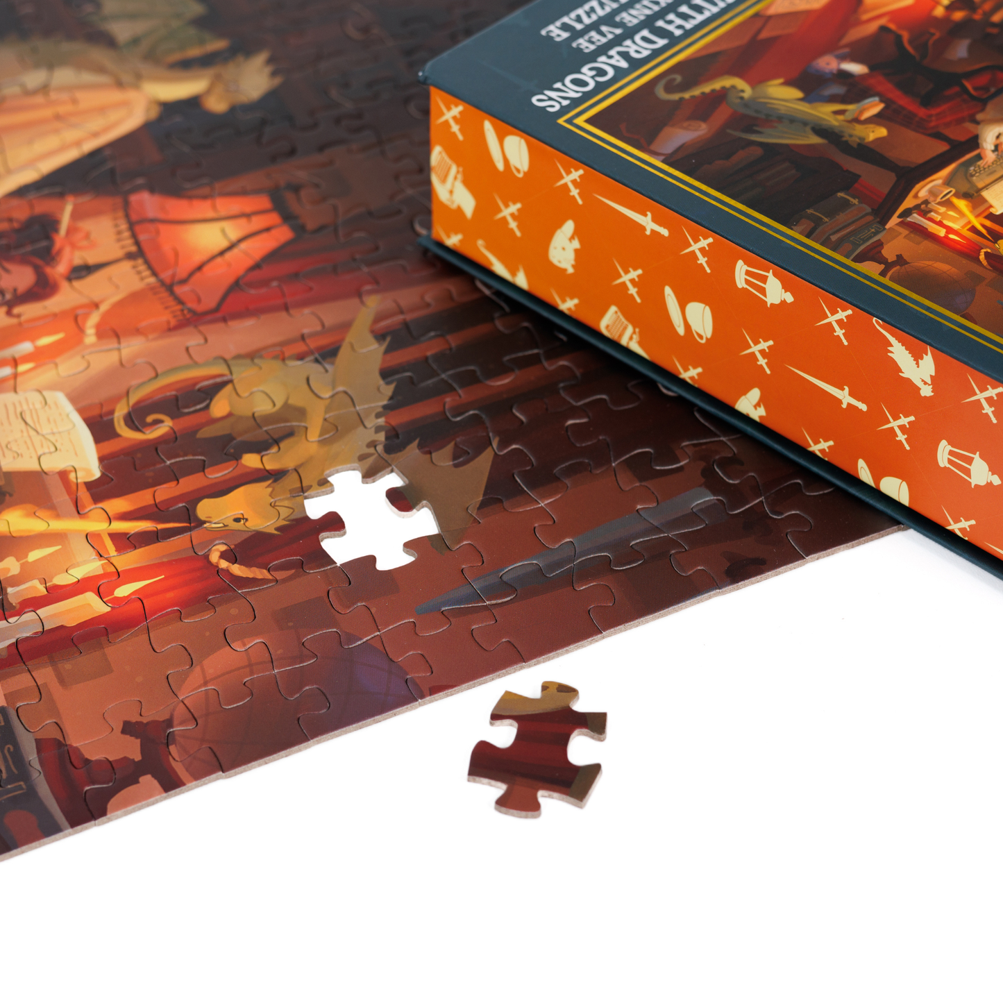 Book Keepsake Puzzle | Drafting With Dragons